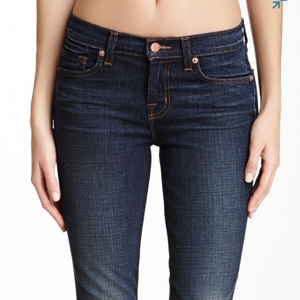 J Brand Daphne Mid Rise Skinny Jeans sz 29